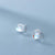Raindrop Moonstone Earrings, Teardrop Earrings, Rainbow Moonstone Earrings, Minimalist Studs Tiny Hypoallergenic Earrings Gift S925 Earrings - Froppin