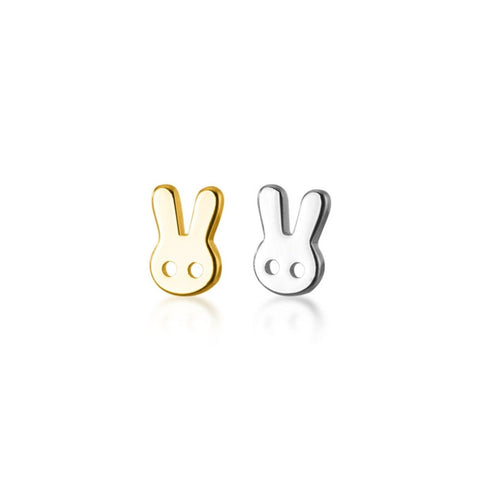 S925 Bunny Cute Earrings Animal Earrings Silver Earrings - Froppin