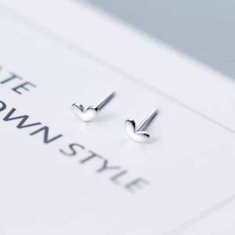 S925 Tiny Silver Earrings - Froppin