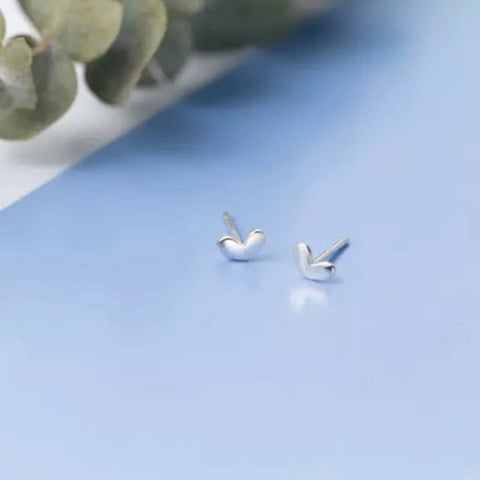 S925 Tiny Silver Earrings - Froppin