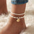 Scallop Shell Anklet - Froppin