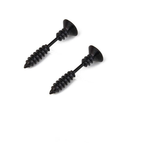 Screw Nail Unisex Realistic Earrings - Froppin