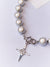 Shining Volumetric Pearls Metallic Star Necklace - Froppin