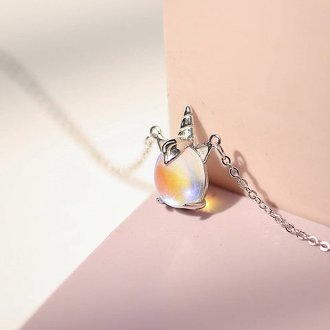 Silver Rainbow Necklace - Froppin