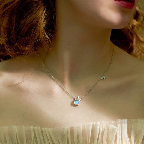 Silver Rainbow Necklace - Froppin