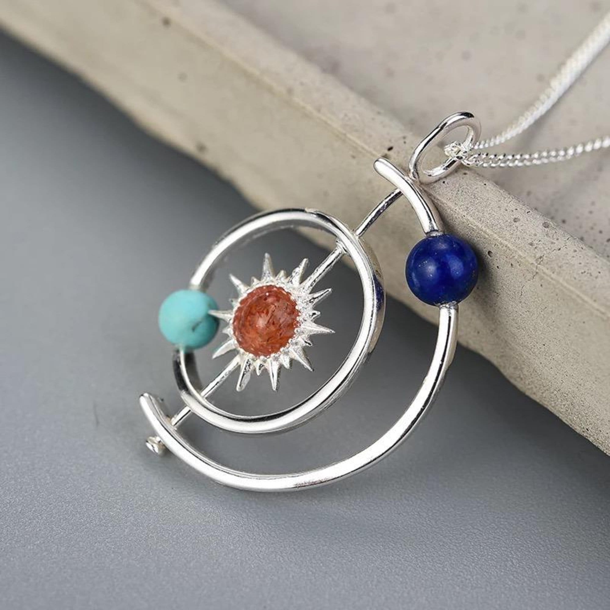 Solar System Necklace - Kara Tanner - Jewelry, Other Jewelry - ArtPal