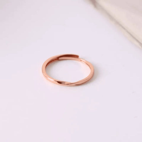 Simple Gold Ring Silver Ring Cute Delicate Jewelry - Froppin