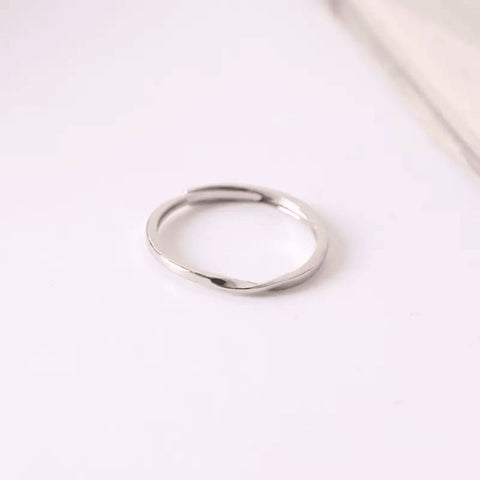 Simple Gold Ring Silver Ring Cute Delicate Jewelry - Froppin