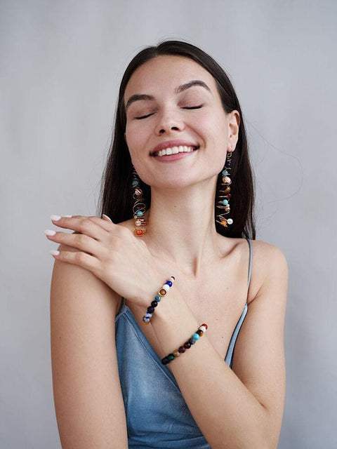 Solar System Bracelet Cosmo Blue - Froppin