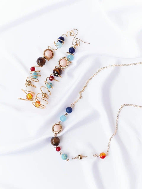 Solar System Necklace - Froppin