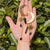 Spiritual Healing Sun Moon Quartz Hands Stars Earrings, Raw Crystal Black Quartz April Gemstone, Gold Psychic Star Science Dangle Earrings - Froppin