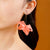 Spring Flower Earrings | Floral Hoops | Bohemian Jewelry - Froppin