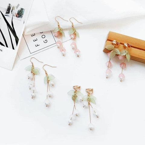 Spring Flower Nature Inspired Cute Earrings - Froppin