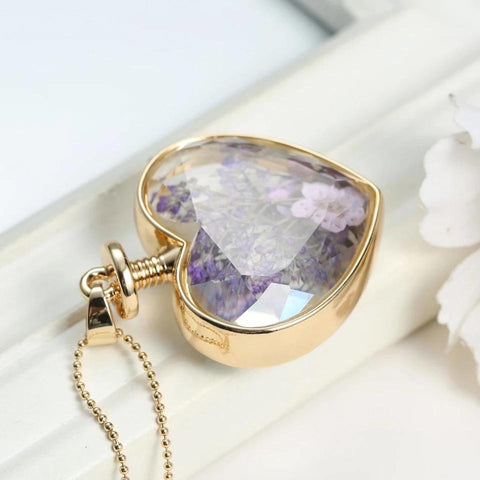 Star Flower Cherry Blossom Flower Necklace - Froppin