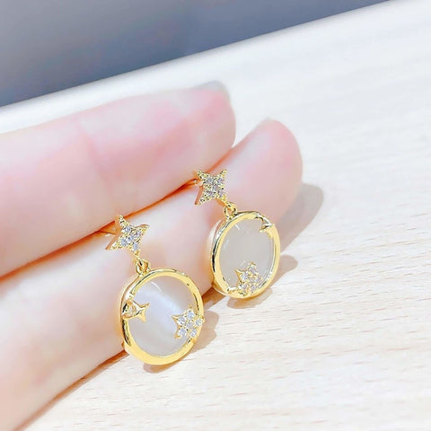 Starburst Dangle Earrings by Froppin - Froppin