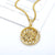 Sun Astrology Long Light Necklace Pendant - Froppin