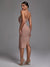 Tassel Bandage Dress 2022 Women Black Bandage Dress Bodycon Elegant Evening Party Dress - Froppin