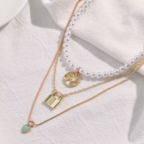 Travel Gift Necklace-love Freedom World Map Pendant - Froppin