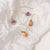 Tulip Ear Hooks Enamel Floral Elegant Cute Tiny Pink and Purple Designer Earrings Engraved Aesthetic Spring Flower Gift for her - Froppin