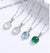 White Jade Natural Stone 925 Sterling Necklace - Froppin