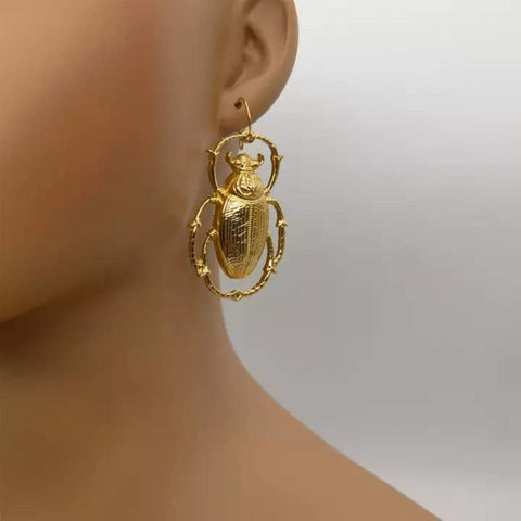 Working Roach Earrings Scary Earrings Gift for Her - Froppin